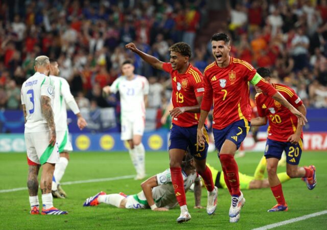 Spanja i jep assist Italisë, e kualifikon në vazon e parë, shorti i ...
