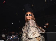 Ciara shkëlqen me stil provokues gjatë festës së 40-vjetorit në New York