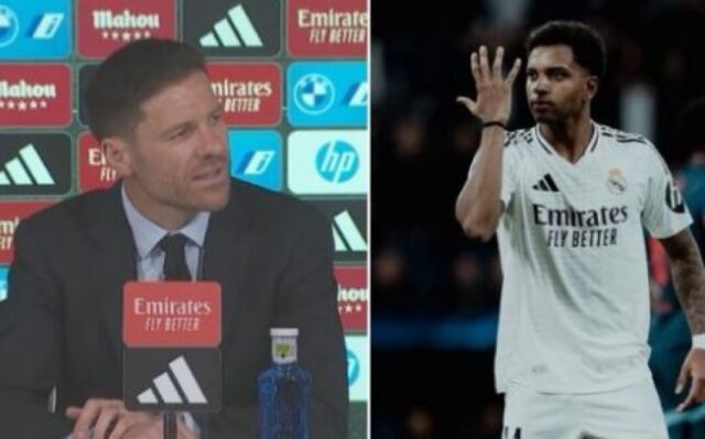 Xabi Alonso e Rodrygo