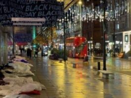 Zona e famshme e Londrës kthehet në “strehë” nate