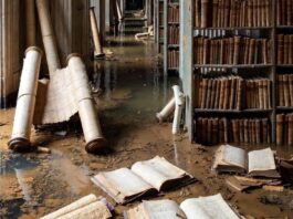 Rreth 400 libra të rrallë dëmtohen nga një rrjedhje uji në Muzeun e Luvrit në Paris