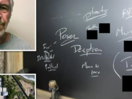Mesazhe misterioze në dërrasë të zezë – pamje brenda rezidencës së pedofilit Epstein