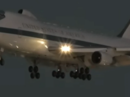 Aeroplani i emergjencës bërthamore fluturon mbi SHBA, ndez teori e shqetësime