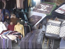 Zbulohet në Kamëz magazinë me veshje të kontrabanduara dhe logo false