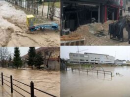 Përmbytje dhe rrëshqitje dherash, evakuohen dhjetëra banorë. Situata sipas qarqeve