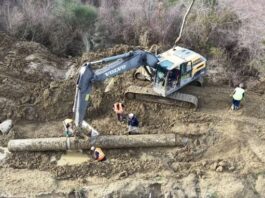 Shoqëria Rajonale UKD realizon në kohë rekord riparimin e defektit që rrezikonte furnizimin me ujë