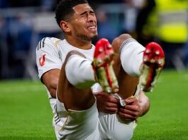 Bellingham lë fushën duke qarë pas dëmtimit të rëndë, rrezikon Botërorin 2026