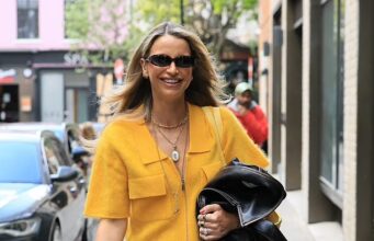 Vogue Williams shkëlqen në publik pas lajmit për shtatzëninë e katërt